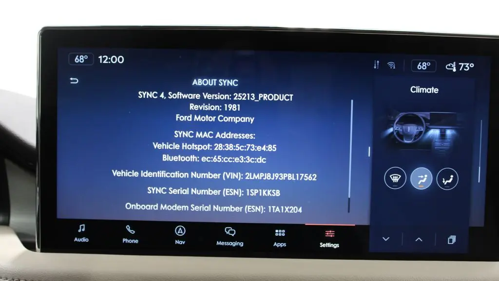 2023 Lincoln Nautilus Standard