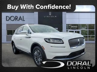 2023 Lincoln Nautilus with Pristine White Metallic Tri-Coat Exterior