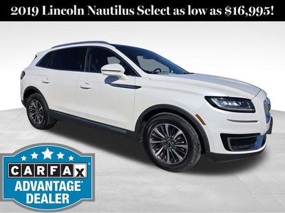 2019 Lincoln Nautilus AWD Select 4DR SUV