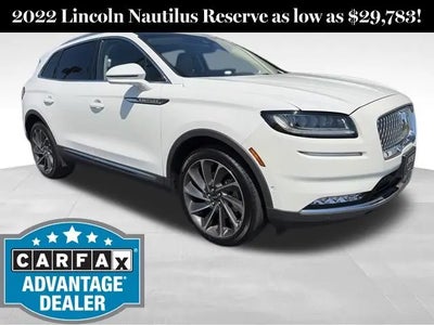 2022 Lincoln Nautilus AWD Reserve 4DR SUV