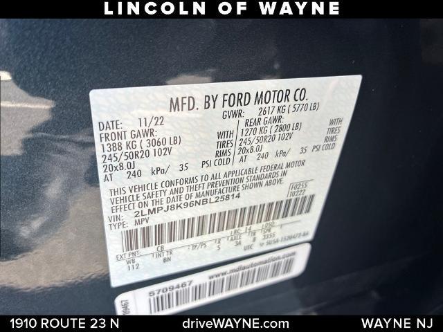 2022 Lincoln Nautilus - $31,685