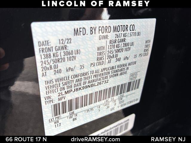 2022 Lincoln Nautilus - $24,950