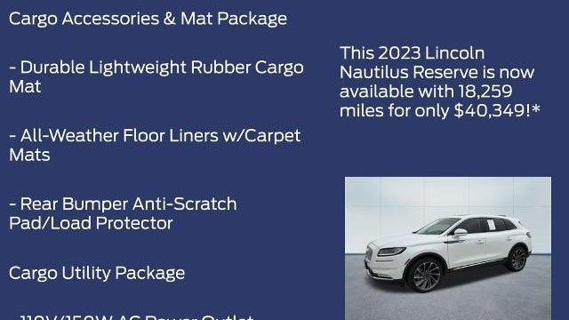 2023 Lincoln Nautilus Reserve