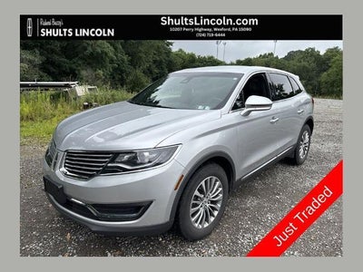 2018 Lincoln MKX AWD Select 4DR SUV
