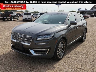2019 Lincoln Nautilus AWD Reserve 4DR SUV