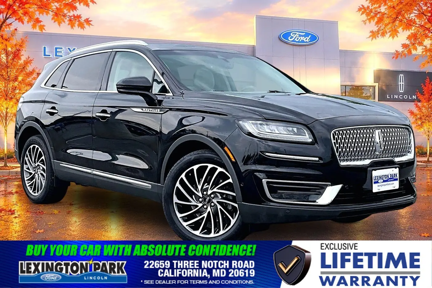2019 Lincoln Nautilus - $21,800