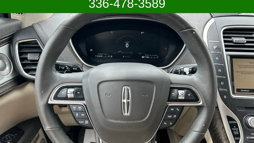 2019 Lincoln Nautilus Reserve