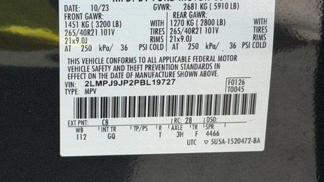 2023 Lincoln Nautilus Black Label