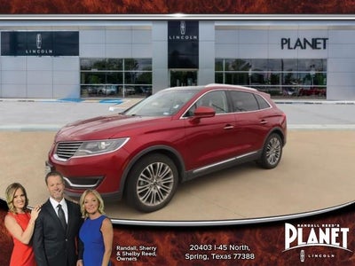 2016 Lincoln MKX Reserve 4DR SUV