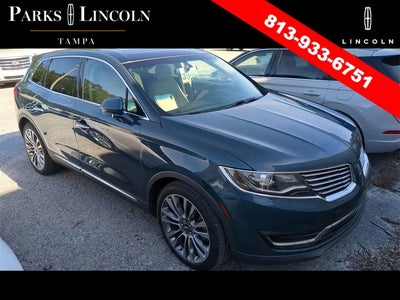 2016 Lincoln MKX Reserve 4DR SUV