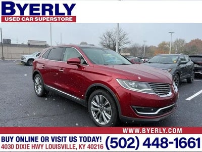 2016 Lincoln MKX AWD Reserve 4DR SUV