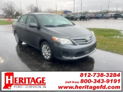 2013 Toyota Corolla LE 4DR Sedan 4A