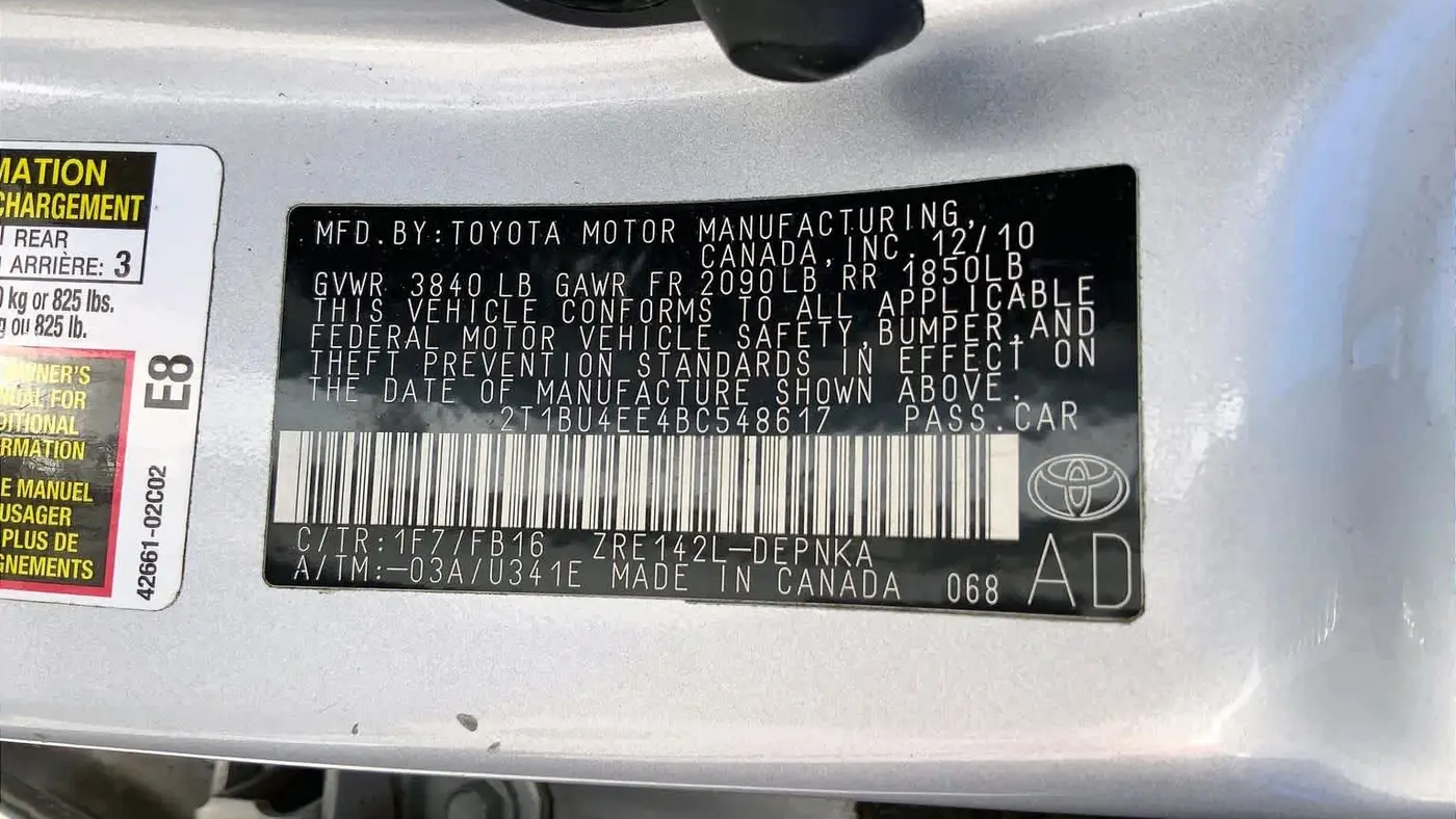 2011 Toyota Corolla S