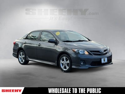 2011 Toyota Corolla S 4DR Sedan 4A