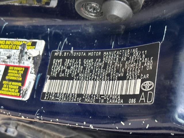 2011 Toyota Corolla - $4,329