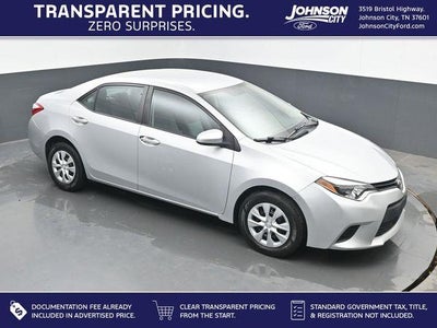 Photo of a 2016 Toyota Corolla L 4DR Sedan 4A for sale