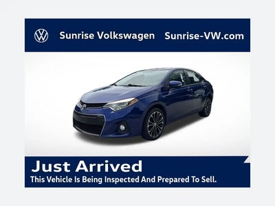 2014 Toyota Corolla S 4DR Sedan