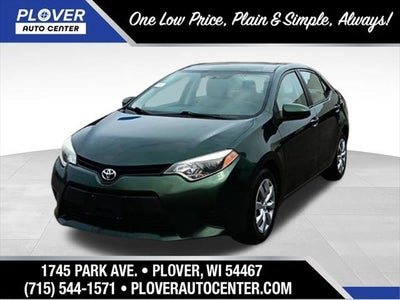 2014 Toyota Corolla LE 4DR Sedan