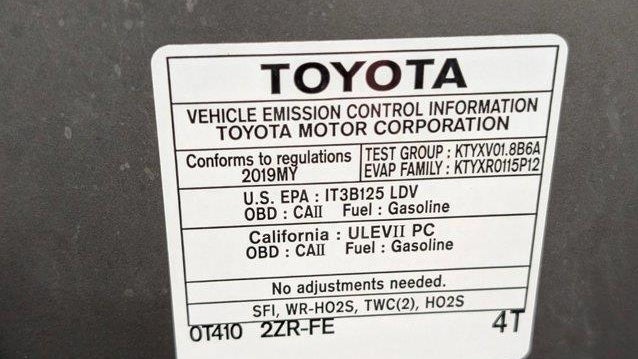2019 Toyota Corolla L