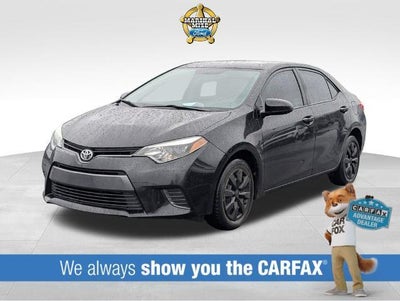 2015 Toyota Corolla LE 4DR Sedan