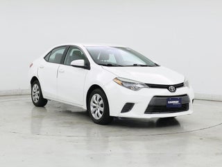 2015 Toyota Corolla with Super White Exterior
