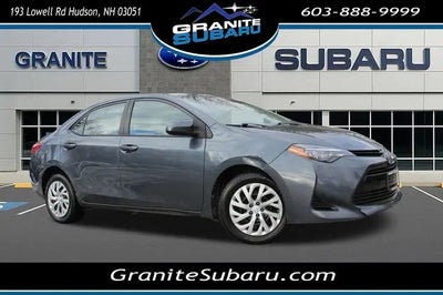 2017 Toyota Corolla L 4DR Sedan