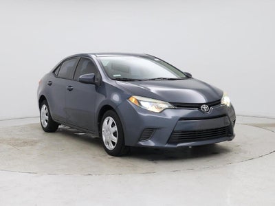 2015 Toyota Corolla LE 4DR Sedan