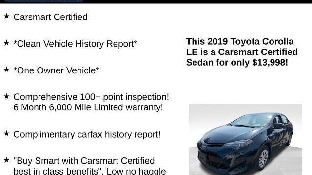 2019 Toyota Corolla SE