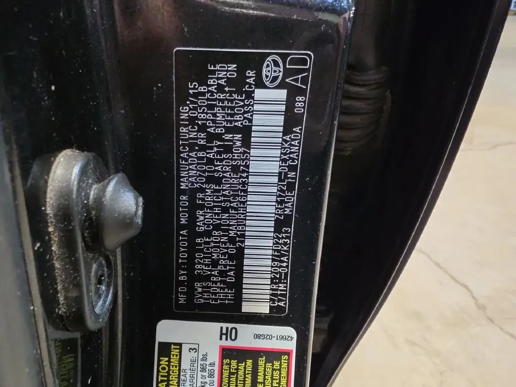 2015 Toyota Corolla - $12,477