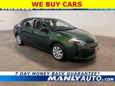 2016 Toyota Corolla LE 4DR Sedan