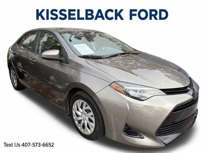 2018 Toyota Corolla L 4DR Sedan