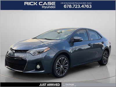 2015 Toyota Corolla S Plus 4DR Sedan 6M