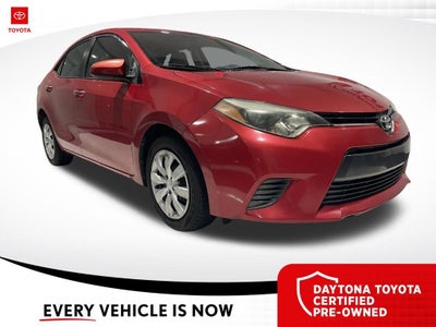 2016 Toyota Corolla LE 4DR Sedan