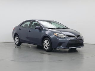 2015 Toyota Corolla with Slate Metallic Exterior