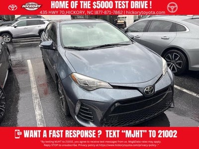 2017 Toyota Corolla SE 4DR Sedan 6M