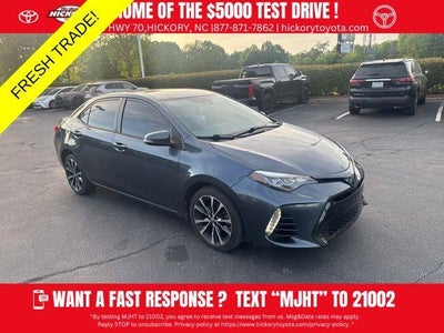 2017 Toyota Corolla SE 4DR Sedan 6M