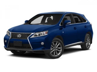 2013 Lexus RX 350 with Silver Lining Metallic Exterior