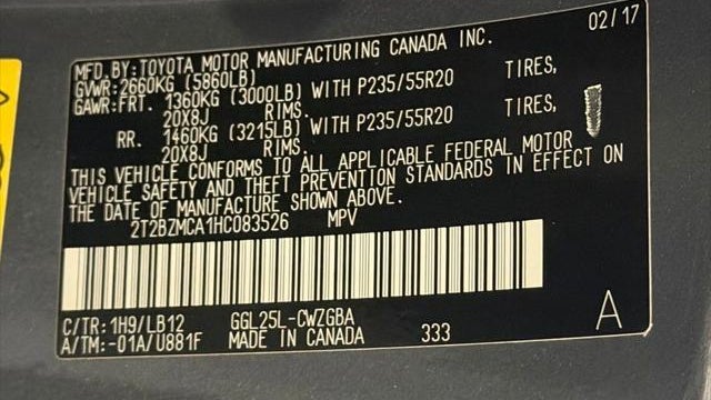 2017 Lexus RX 350 Base