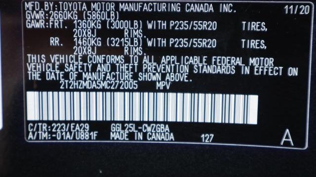 2021 Lexus RX 350 Base
