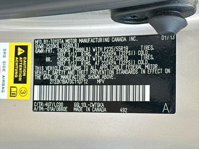 2013 Lexus RX - $14,582