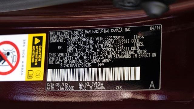 2015 Lexus RX 350 Base