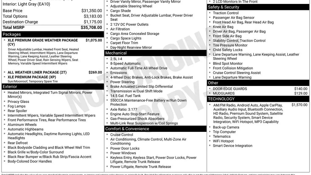 2020 Toyota RAV4 XLE Premium