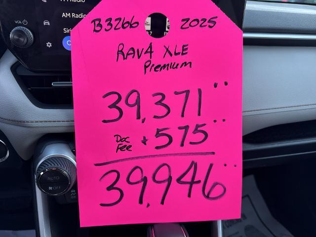 2025 Toyota RAV4 - $39,371