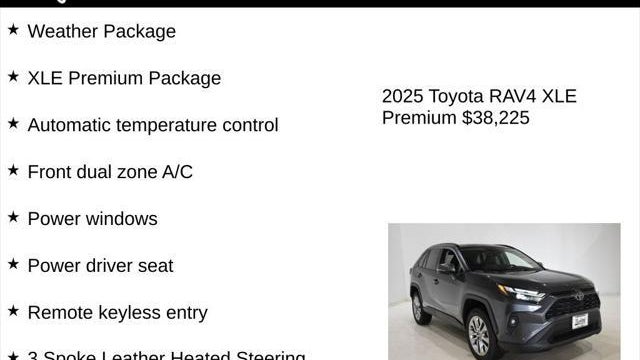 2025 Toyota RAV4 XLE Premium