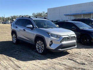 2019 Toyota RAV4 with Silver Sky Metallic Exterior