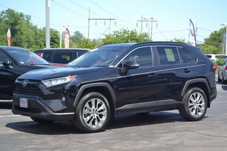 2020 Toyota RAV4 with Midnight Black Metallic Exterior