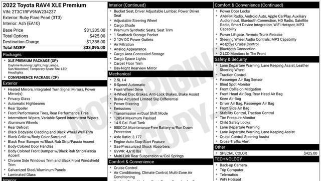 2022 Toyota RAV4 XLE Premium