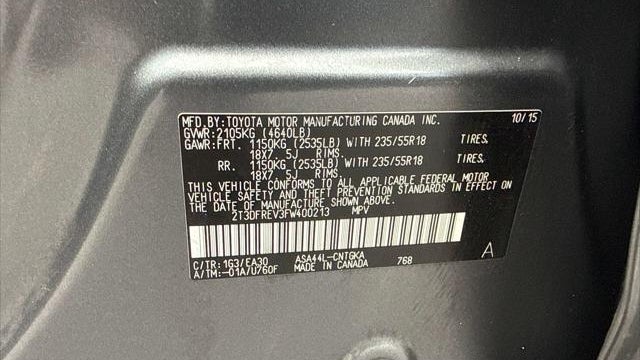 2015 Toyota RAV4 Limited
