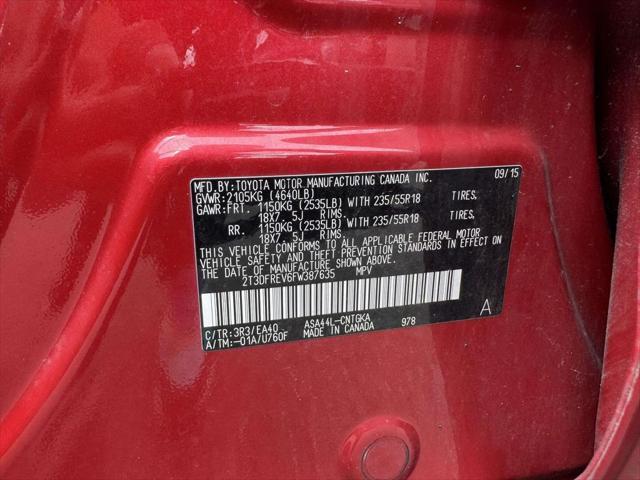2015 Toyota RAV4 - $15,500