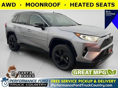 2019 Toyota RAV4 Hybrid AWD XSE 4DR SUV